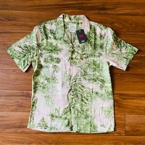NWT Levi Strauss & Co. Of California Sunset Camp Men's Button-Up Size S